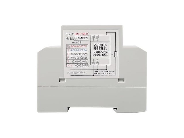 2 x sinotimer ampèremeter eenfasig - afbeelding 2 van  4