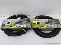 2 x slang 13mm x 5m + toebehoren - afbeelding 1 van  2