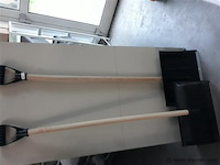 2 x sneeuwschep pvc 40 cm - afbeelding 1 van  2