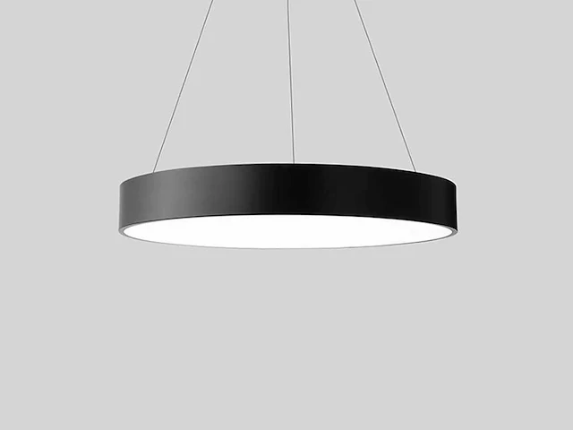 2 x solo area 60 led pendellamp zwart - afbeelding 1 van  8