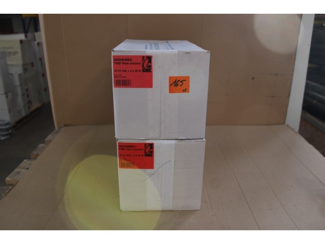 2 x sonodec trd non-woven 25 ø152 - 0,5m - afbeelding 1 van  3