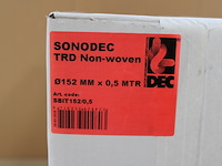 2 x sonodec trd non-woven 25 ø152 - 0,5m - afbeelding 2 van  3
