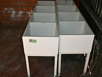 2 x sorteerbak bibliotheek op wielen - afbeelding 2 van  5