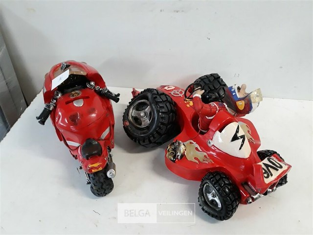 2 x spaarpot crash 1 x motor + 1 x race-auto - afbeelding 3 van  3