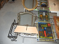 2 x spiegel, 3 x loodglas - afbeelding 1 van  2