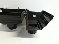 2 x spruitstuk rechts 160mm bruin pvc regenafvoer - afbeelding 3 van  3