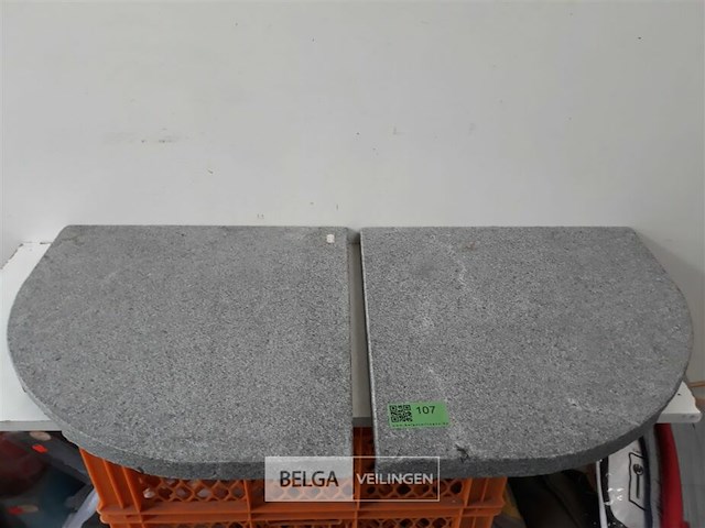 2 x steen ¼ voor zweefparasol - afbeelding 1 van  3
