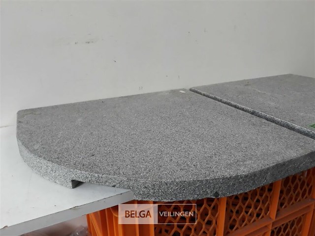 2 x steen ¼ voor zweefparasol - afbeelding 3 van  3