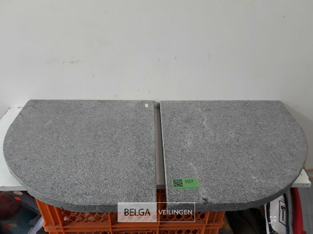 2 x steen ¼ voor zweefparasol - afbeelding 2 van  3