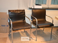 2 x stoel met armleuning - afbeelding 1 van  4