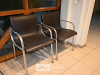 2 x stoel met armleuning - afbeelding 1 van  4