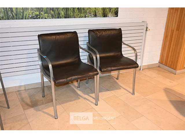 2 x stoel met armleuning - afbeelding 1 van  4