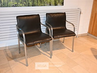 2 x stoel met armleuning - afbeelding 1 van  4