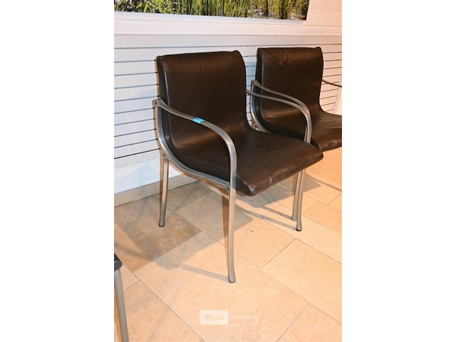 2 x stoel met armleuning - afbeelding 2 van  4