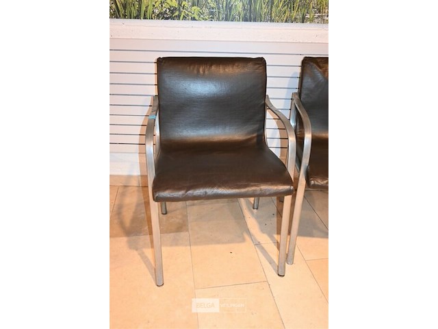 2 x stoel met armleuning - afbeelding 3 van  4