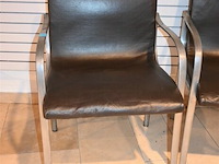 2 x stoel met armleuning - afbeelding 3 van  4