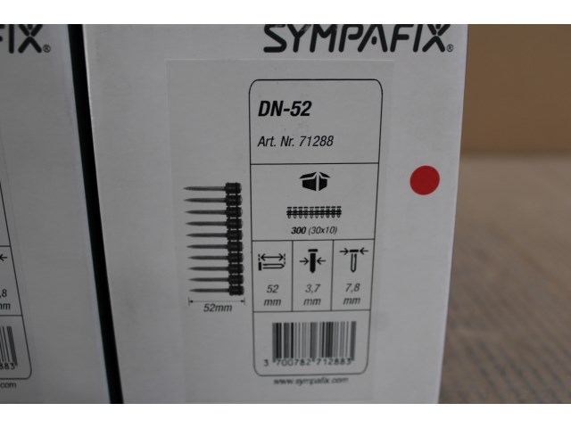 2 x sympafix stripnagels dn-52, t.b.v kruitschiethamers (300st) - afbeelding 2 van  3