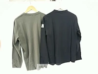 2 x t-shirt lange mouwen met print l - afbeelding 3 van  3
