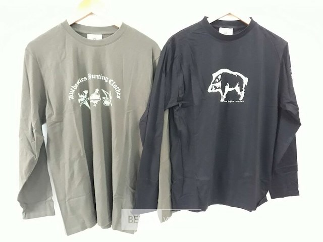 2 x t-shirt lange mouwen met print xl - afbeelding 2 van  3