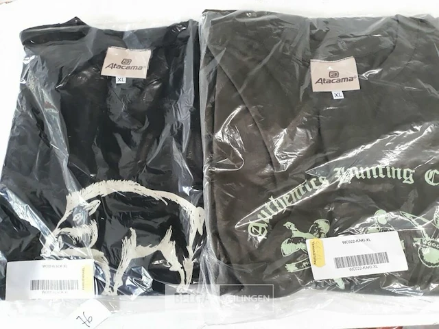 2 x t-shirt lange mouwen met print xl - afbeelding 3 van  3