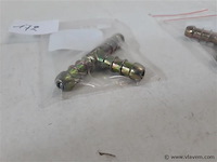 2 x t-stuk 8mm voor gas of drukslang - afbeelding 2 van  2