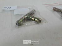 2 x t-stuk 8mm voor gas of drukslang - afbeelding 3 van  3