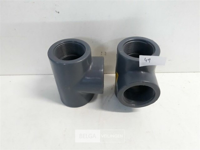 2 x t stuk schroefverbinding 1-1/2 - afbeelding 2 van  3