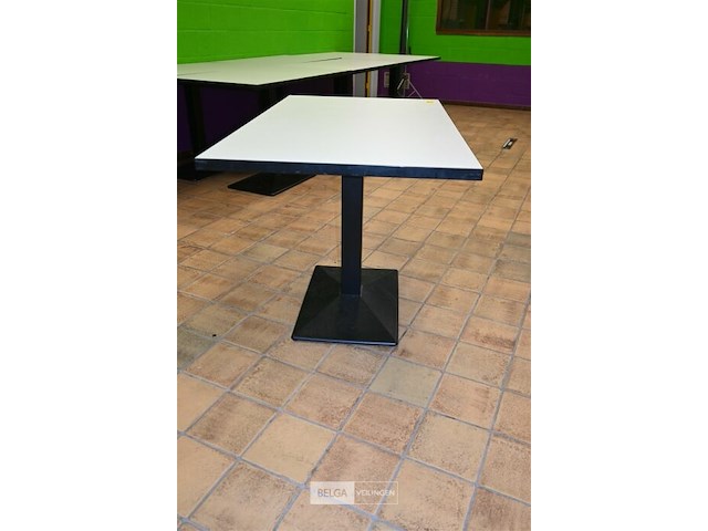 2 x tafel op 1 poot - afbeelding 5 van  5