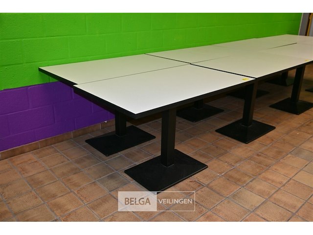 2 x tafel op 1 poot - afbeelding 1 van  5