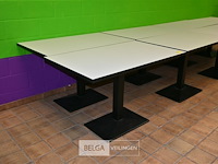 2 x tafel op 1 poot - afbeelding 1 van  5