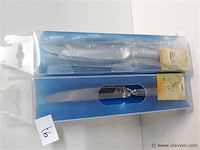 2 x tafelmes 24 cm 18/10 6 stuks - afbeelding 2 van  2