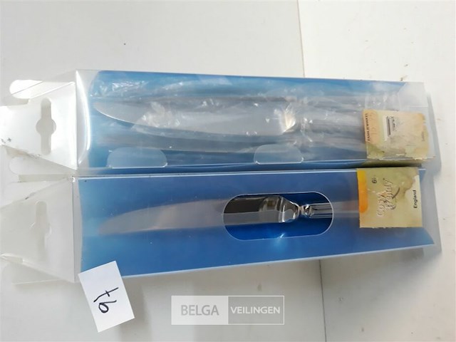2 x tafelmes 24 cm 18/10 6 stuks - afbeelding 3 van  3