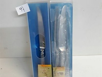 2 x tafelmes 24 cm 18/10 6 stuks - afbeelding 1 van  3