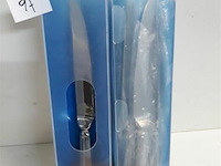 2 x tafelmes 24 cm 18/10 6 stuks - afbeelding 3 van  3