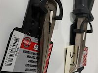 2 x telefoontang 1 x recht 200 mm + 1 x gebogen 200 mm steelwood - afbeelding 3 van  3