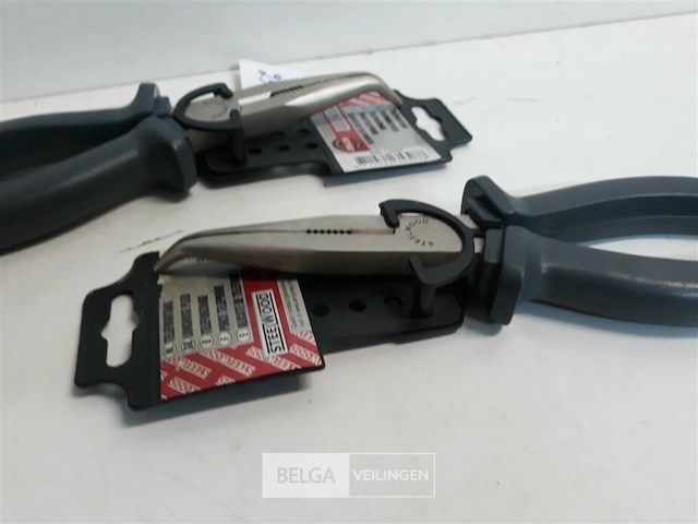 2 x telefoontang gebogen 200 mm - afbeelding 3 van  3