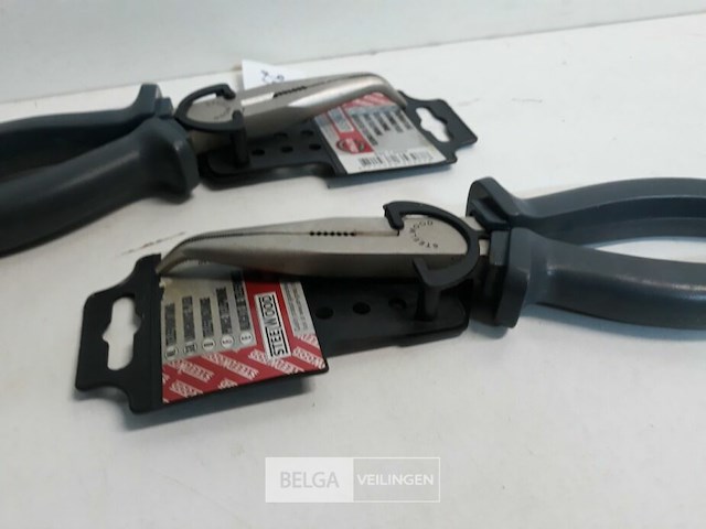 2 x telefoontang gebogen 200 mm - afbeelding 3 van  3