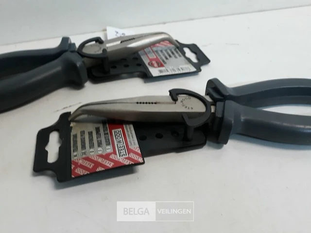 2 x telefoontang gebogen 200 mm - afbeelding 3 van  3