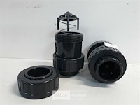 2 x terugslagklep 50 mm drukleiding lijmverbinding - afbeelding 3 van  3