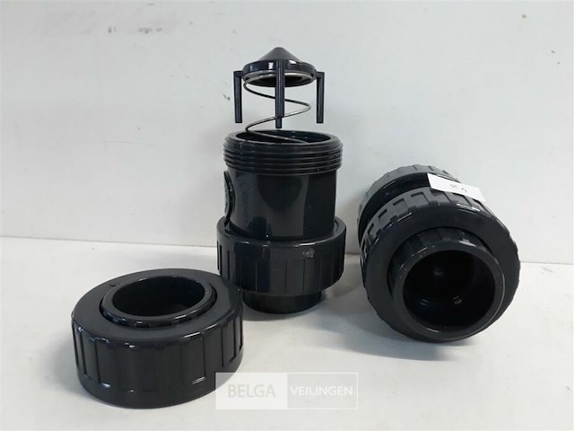 2 x terugslagklep 50 mm drukleiding lijmverbinding - afbeelding 3 van  3