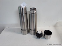 2 x thermos 700 ml inox - afbeelding 1 van  2