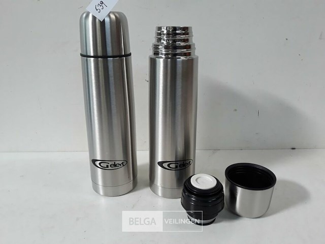 2 x thermos 700 ml inox - afbeelding 3 van  3