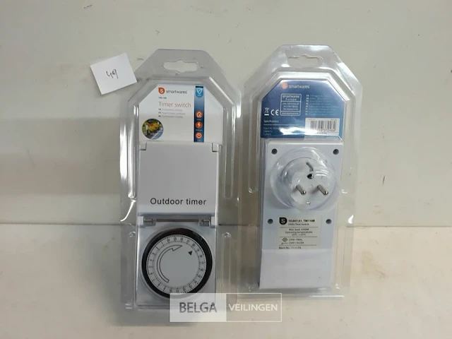 2 x timer voor binnen en buiten - afbeelding 2 van  3