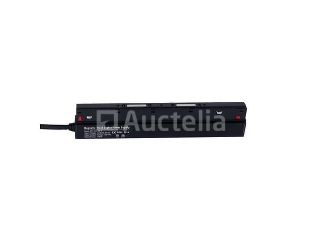 2 x transformator voor magnetische rail – 48v – 100w – zwart - afbeelding 1 van  5