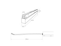 2 x transformator voor magnetische rail – 48v – 100w – zwart - afbeelding 4 van  4