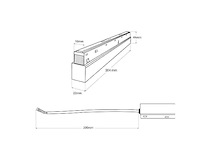 2 x transformator voor magnetische rail – 48v – 200w – zwart - afbeelding 5 van  5