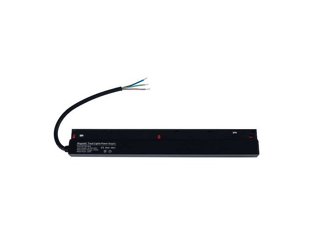 2 x transformator voor magnetische rail – 48v – 200w – zwart - afbeelding 2 van  5