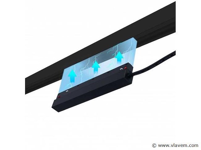 2 x transformator voor magnetische rail – 48v – 200w – zwart - afbeelding 3 van  5