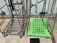 2 x transportkar magazijn postkar - afbeelding 2 van  2