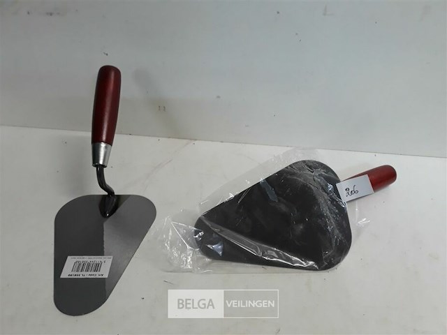 2 x truweel 180mm afgerond - afbeelding 2 van  3